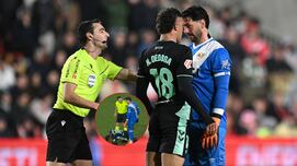 Nelson Deossa se encaró a su rival por una agresión sufrida.