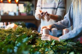 Velas de la Corona de Adviento