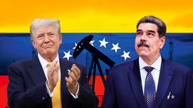 Donald Trump y Nicolás Maduro.