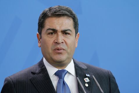 Juan Orlando Hernández, expresidente de Honduras.