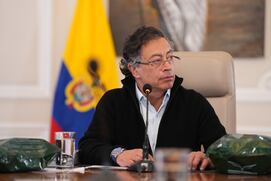 El presidente Gustavo Petro