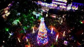 Así se ve Itagüí, Antioquia en Navidad