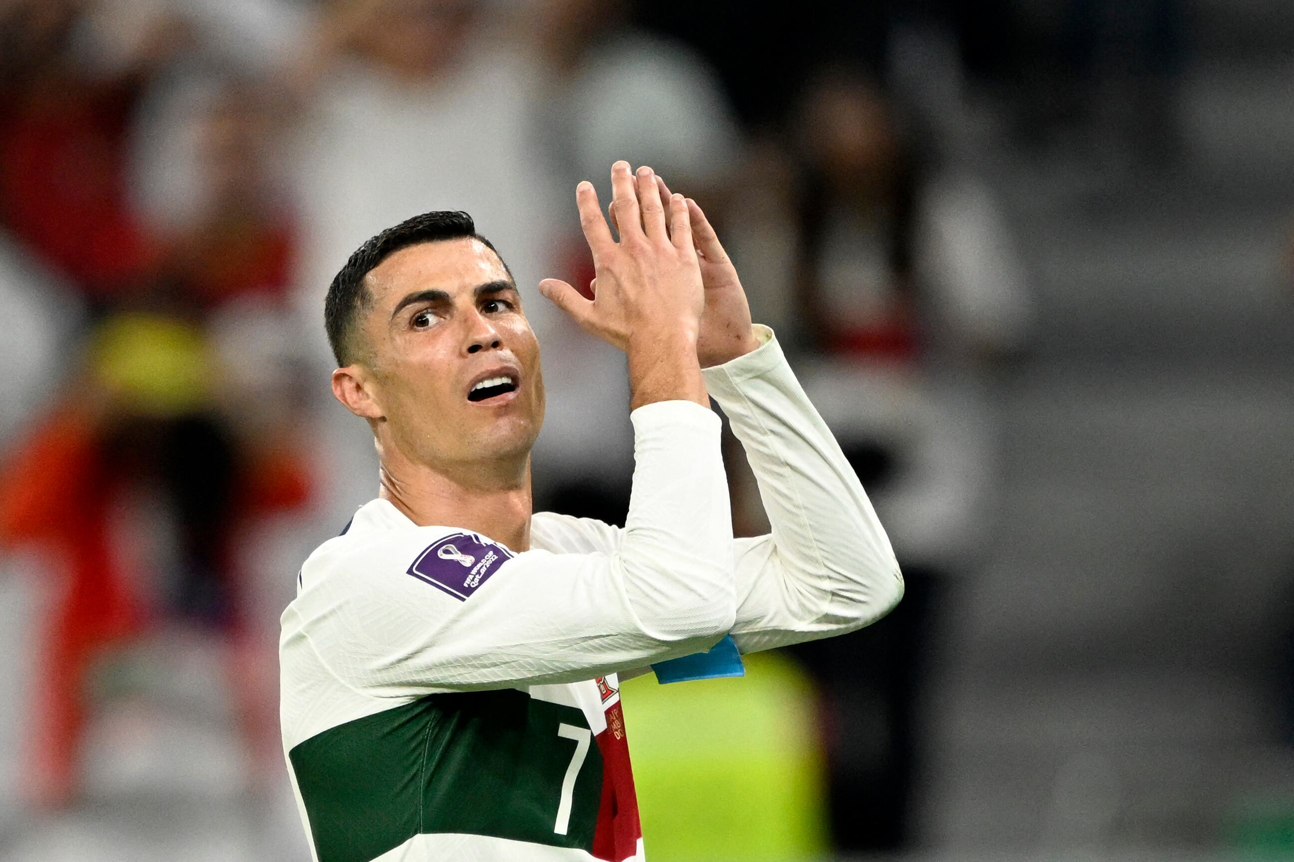 Cristiano Ronaldo, delantero de Portugal.