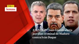 ATENCIÓN: Juan Guaidó alerta por plan criminal de Maduro contra Iván Duque
