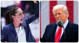 Claudia Sheinbaum y Donald Trump