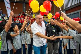 El alcalde de Pereira, Mauricio Salazar, ha tenido como prioridad acercar a la comunidad a la administración pública y construir soluciones reales para las problemáticas identificadas.